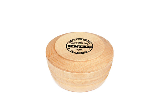 KNIZE TEN Shaving Soap, Wooden Bowl