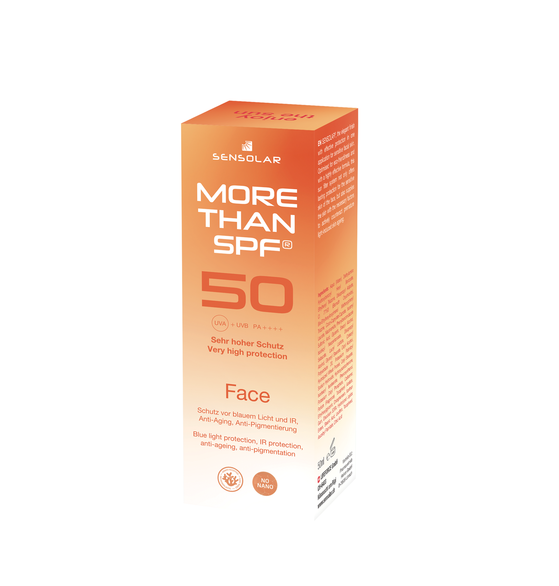 Sensolar more than SPF Face Creme Anti-Aging – SPF 50, 50ml