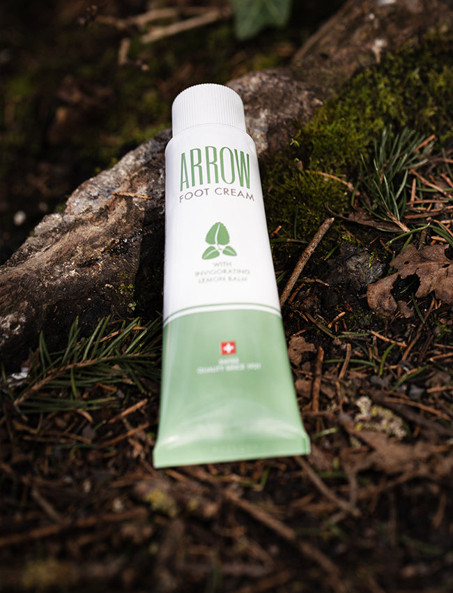 Arrow Fusscreme mit belebender Zitronenmelisse