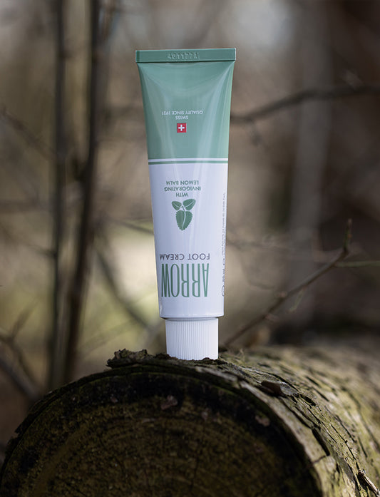 Arrow Fusscreme mit belebender Zitronenmelisse