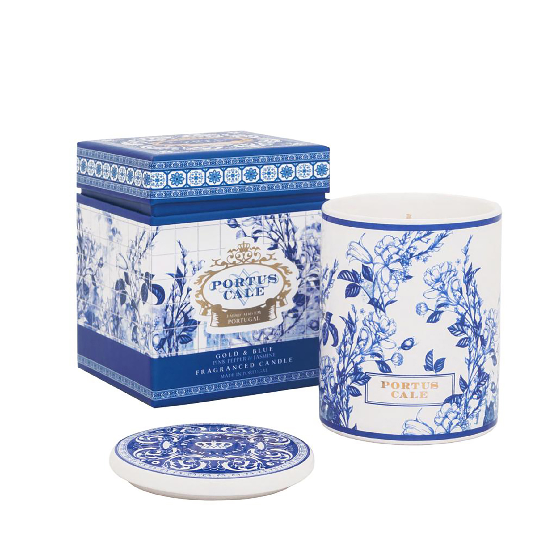 Castelbel Portus Cale Gold&Blue Candel